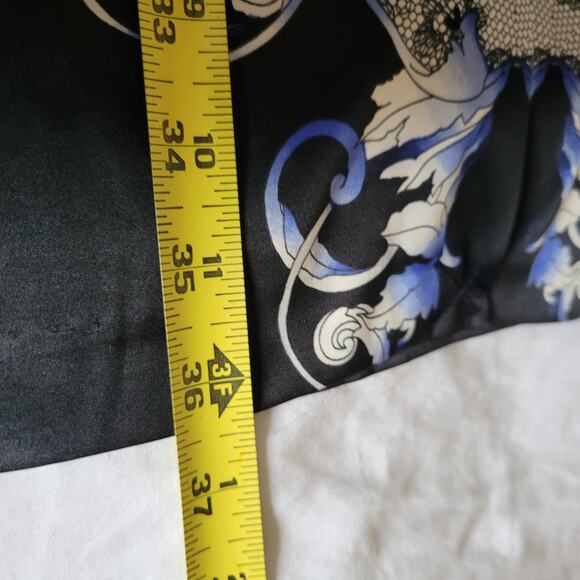 Dana Buchman Knee Length Size 16 Bold Design Boho Bright Lined Whimsy Chic - Picture 4 of 9